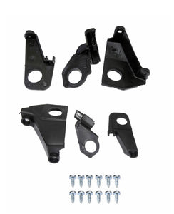 Headlight Repair Kit Bracket Mount Clips Right & Left For VW Golf Mk6 5K0998226