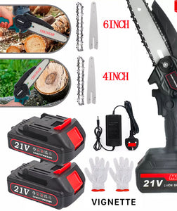 Cordless Mini Chainsaw Wood Cutter Saw