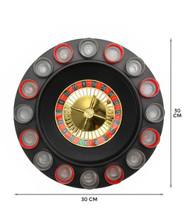 Casino Drinking Game Spin & Shot Drink Roulette Wheel