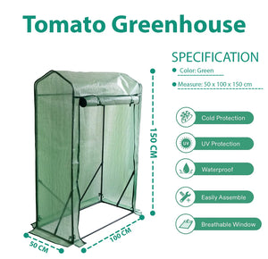 Mini Greenhouse Tomato Plant Grow Gable Top