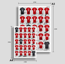 Load image into Gallery viewer, Liverpool 2023-2024 Squad Team Signed Poster Print Photo