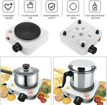 Load image into Gallery viewer, 1000W Electric Hotplate Portable Kitchen Table Top Single Hot Plate