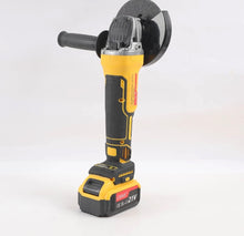 Load image into Gallery viewer, 21V 125mm Brushless Cordless Angle Grinder Cutter 2 Batteries &amp; 5 Discs
