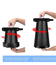 Load image into Gallery viewer, Portable Retractable Folding Stool Camping Outdoor / Indoor