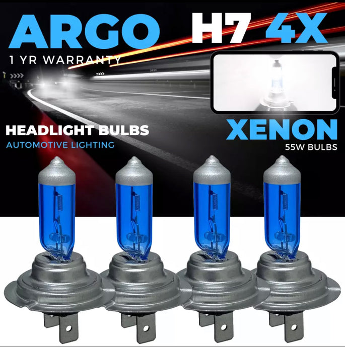 4x H7 Xenon White Headlight 55w Bulbs Car 477 499 Px26d Van Halogen Upgrade 12v