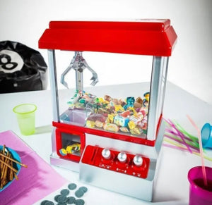 Retro Arcade Candy Grabber Machine with Claw & Joystick