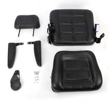 Load image into Gallery viewer, Universal Tractor / Forklift Seat with Safety Belt &amp; Armrest