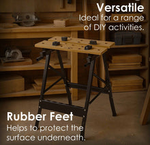 Load image into Gallery viewer, DIY Folding Foldable Trestle Work Bench Workbench 100kg