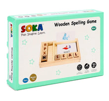 Load image into Gallery viewer, Wooden Spelling Game, Learning for Children 3+ Educational Toy