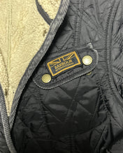 Load image into Gallery viewer, Barbour International Fur Lined Quilted Jacket Womens Ladies Size 10