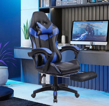 Load image into Gallery viewer, Gaming Chair Office Reclining Chair with Footrest