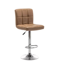 Load image into Gallery viewer, PU Leather Leather Kitchen Breakfast Bar Stool • 3 Colours