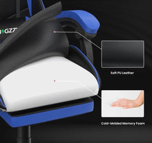 Load image into Gallery viewer, Gaming Office Chair Reclining with Footrest
