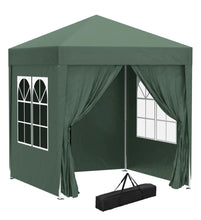Load image into Gallery viewer, 2x2 Metre Pop Up Marquee Gazebo with 4 Side Panels Waterproof