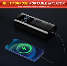 Load image into Gallery viewer, 8000MAH 4in1 Car Jump Starter With Tyre Inflator