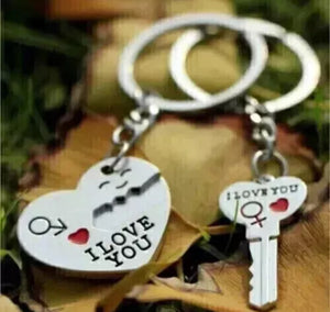 Heart Couple Keyrings Beautiful Gift For Him/Her💝