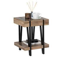 Load image into Gallery viewer, Contemporary Coffee Side Table with Metal Legs