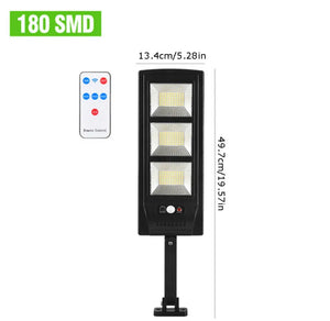 Solar Street Light LED Outdoor with PIR Motion Activation