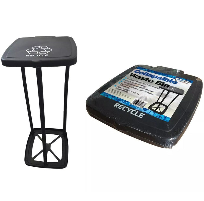 Portable Collapsible Waste Recycle Bin Camping Caravan