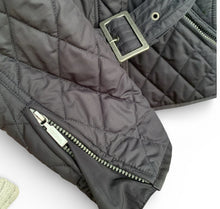Load image into Gallery viewer, Barbour Quilted Womens Jacket Navy Ladies Size 14