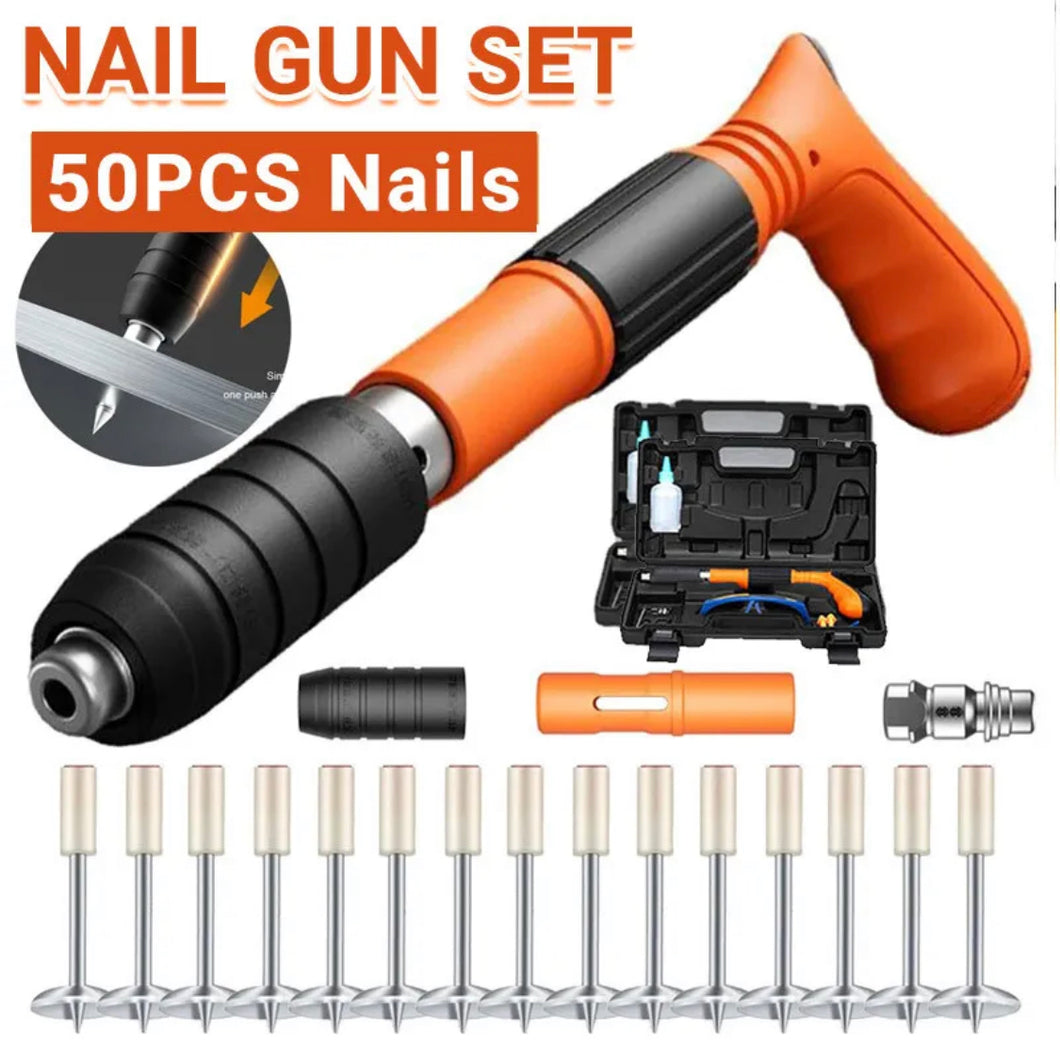 Mini Nail Gun Manual Air Nailer with 4 Gears