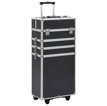 Load image into Gallery viewer, Large Black Professional Make-up Trolley
