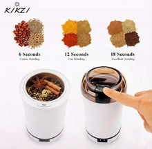 Load image into Gallery viewer, KIKZI® Electric Spice Coffee Bean Grinder Adjustable