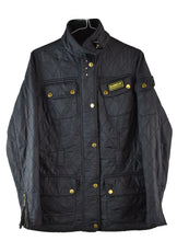 Load image into Gallery viewer, Barbour International Black Quilted Womens Jacket Size 12
