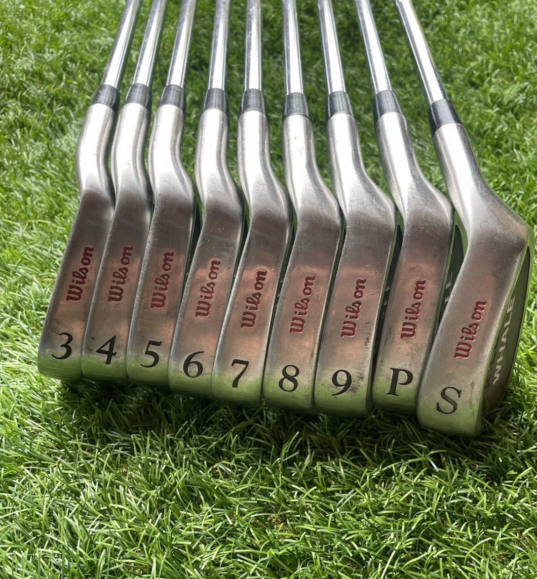 Wilson Killer Whale Iron Set / 3-SW / Wilson Regular Flex Steel Shafts • Golf Clubs