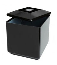 Load image into Gallery viewer, Square Plastic Ice Bucket Black Home Bar