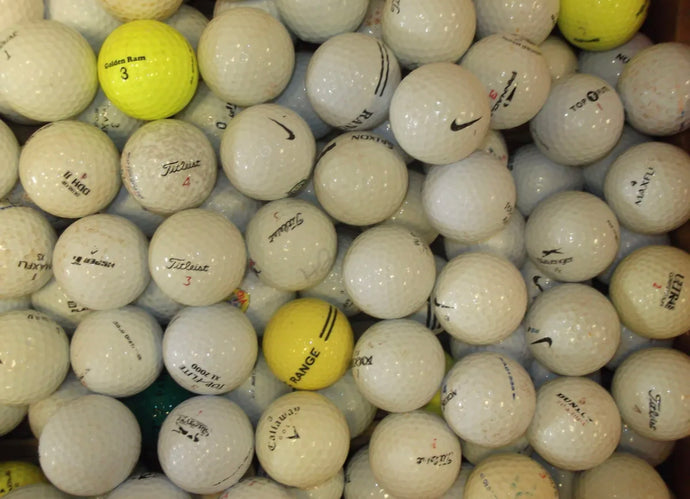 100 Titliest Callaway Top Flight Wilson Taylormade Practice Golf Balls Grade C