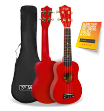 Load image into Gallery viewer, Soprano Ukulele 21” inch with Bag • Perfect for Beginner