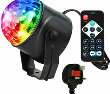 Load image into Gallery viewer, Disco Lights- Magic Ball LED Light RGB Rotating Club DJ Stage Lights + Remote