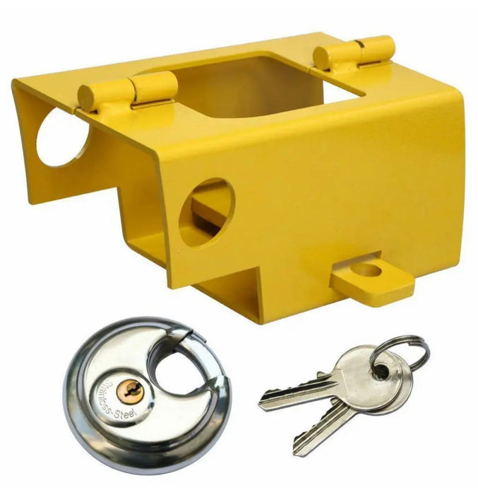 Coupling Hitch Lock Trailer Caravan Universal High Security Padlock Hitchlock