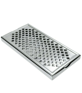 Home Bar Drip Tray Stainless Steel Drainer 12" x 6"