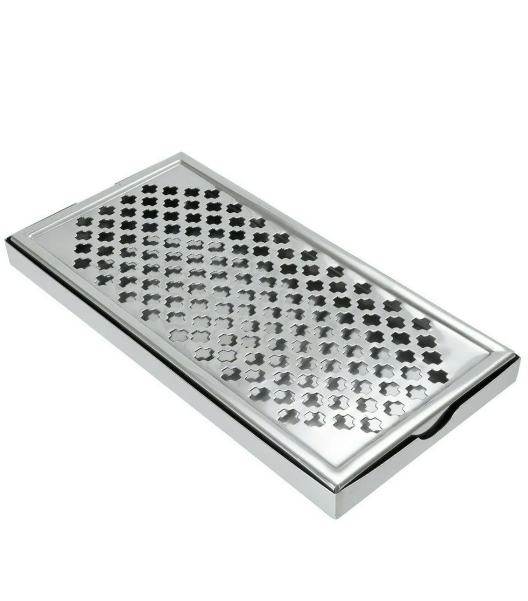 Home Bar Drip Tray Stainless Steel Drainer 12