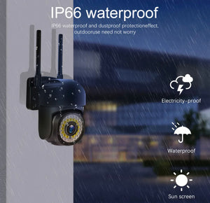 Outdoor Security Camera CCTV HD PTZ Wireless WIFI Smart Home IR Cam