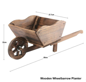 Wheel Barrow Garden Planter