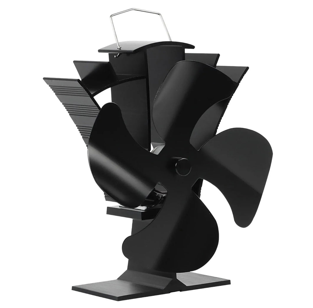 Tomersun 4 Blade Stove Top Fan for Log Burner/Fireplace/Stove Eco Friendly Silent