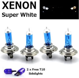 BULBS  H7 55w Xenon Super White Upgrade HID Effect Headlight Lamp Light 12V Bulb