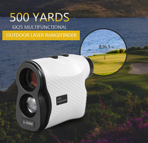 500M Golf Rangefinder Distance Meter Speed Tester Range Finder Monocular
