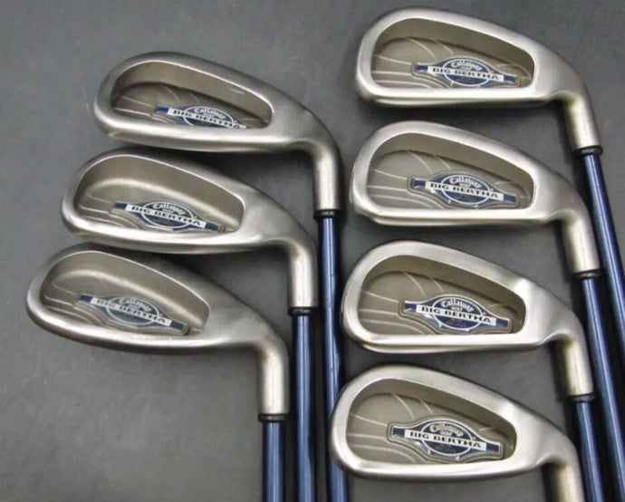 Set of Callaway Big Bertha X12 Irons 5-SW Regular Graphite Shafts • New Condition Unused Golf Clubs