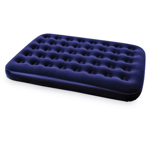 Inflatable Double Air Bed Premium Quality Flocked Blow Up Mattress