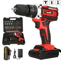 Load image into Gallery viewer, 21V CORDLESS DRILL DRIVER SET LI-ION BATTERY ELECTRIC SCREWDRIVER COMBI