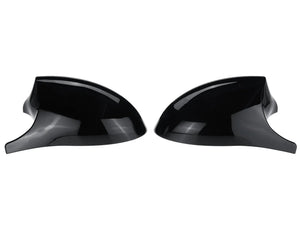 2x Door Wing Mirror Caps Covers For BMW E81 E82 E90 E91 E92 E93 Pre LCI