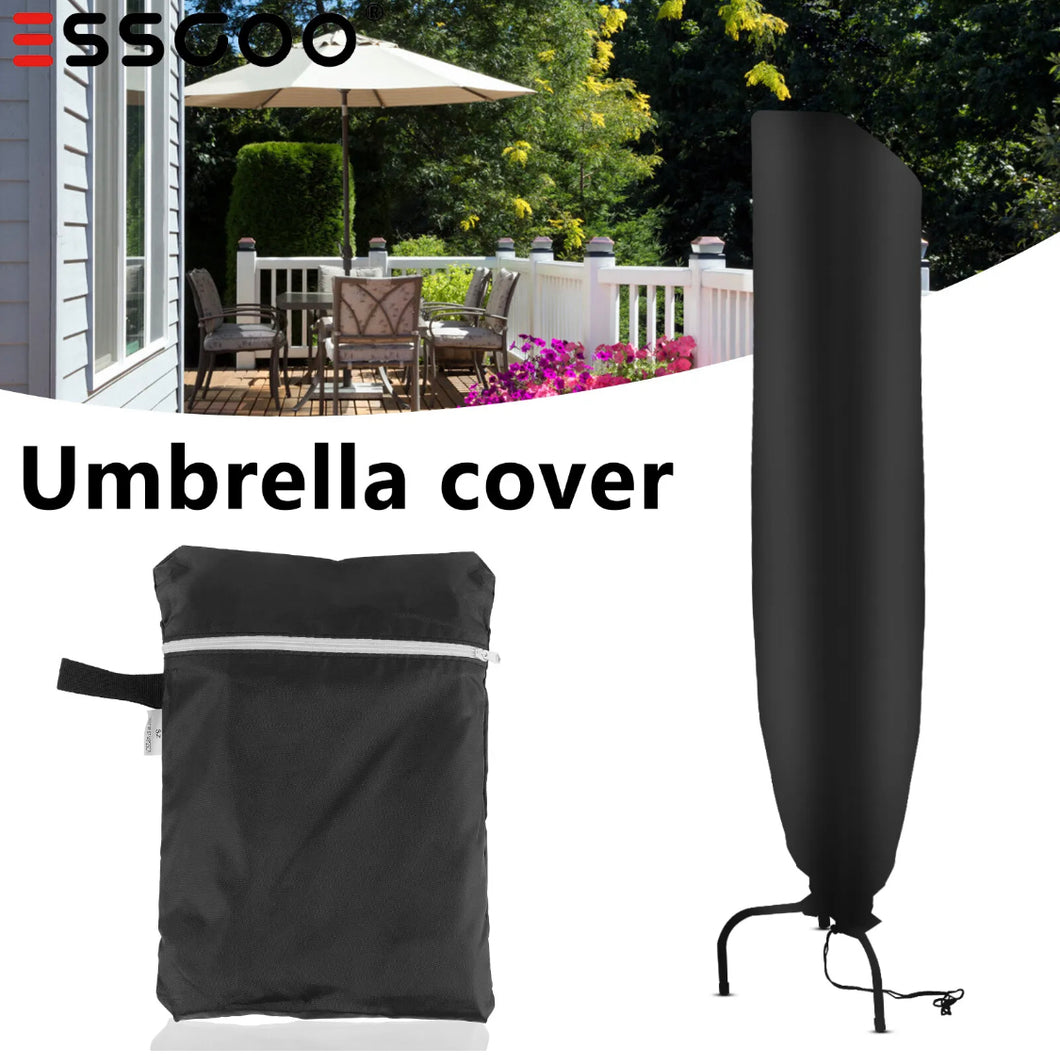 Outdoor Parasol Cover Umbrella Wind Rain Protection