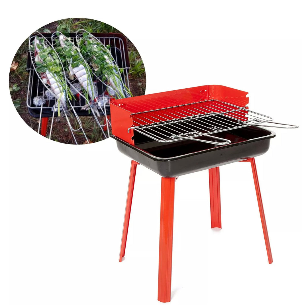Charcoal Barbecue Grill BBQ Camping Garden Picnic Outdoor Portable Grill