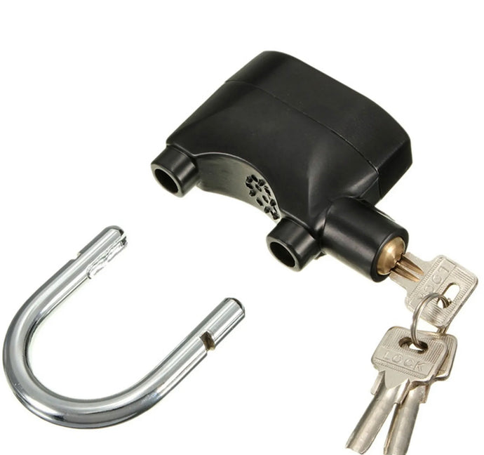 Motion Sensor Siren Alarm Padlock for Bike Shed Garage etc