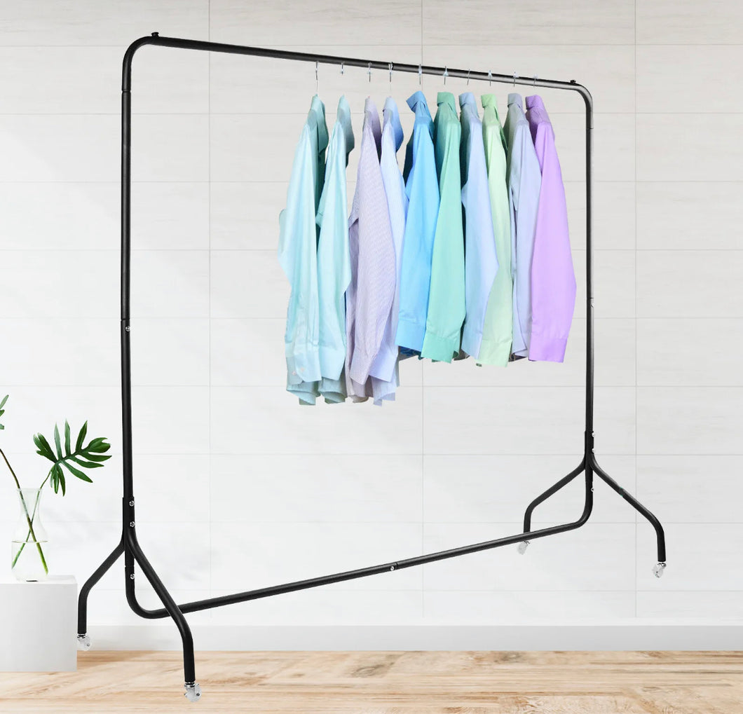 6ft Heavy Duty Clothes Rail for Home or Shop