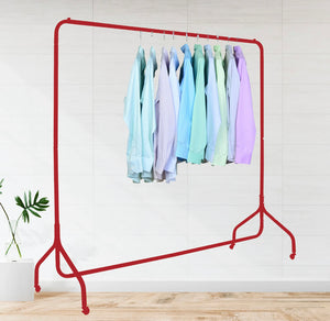 6ft Heavy Duty Clothes Rail for Home or Shop